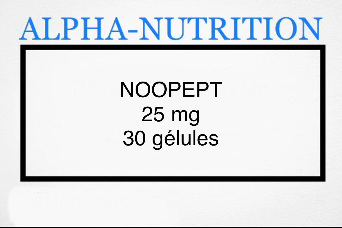 NOOPEPT 25 mg - 30 gélules